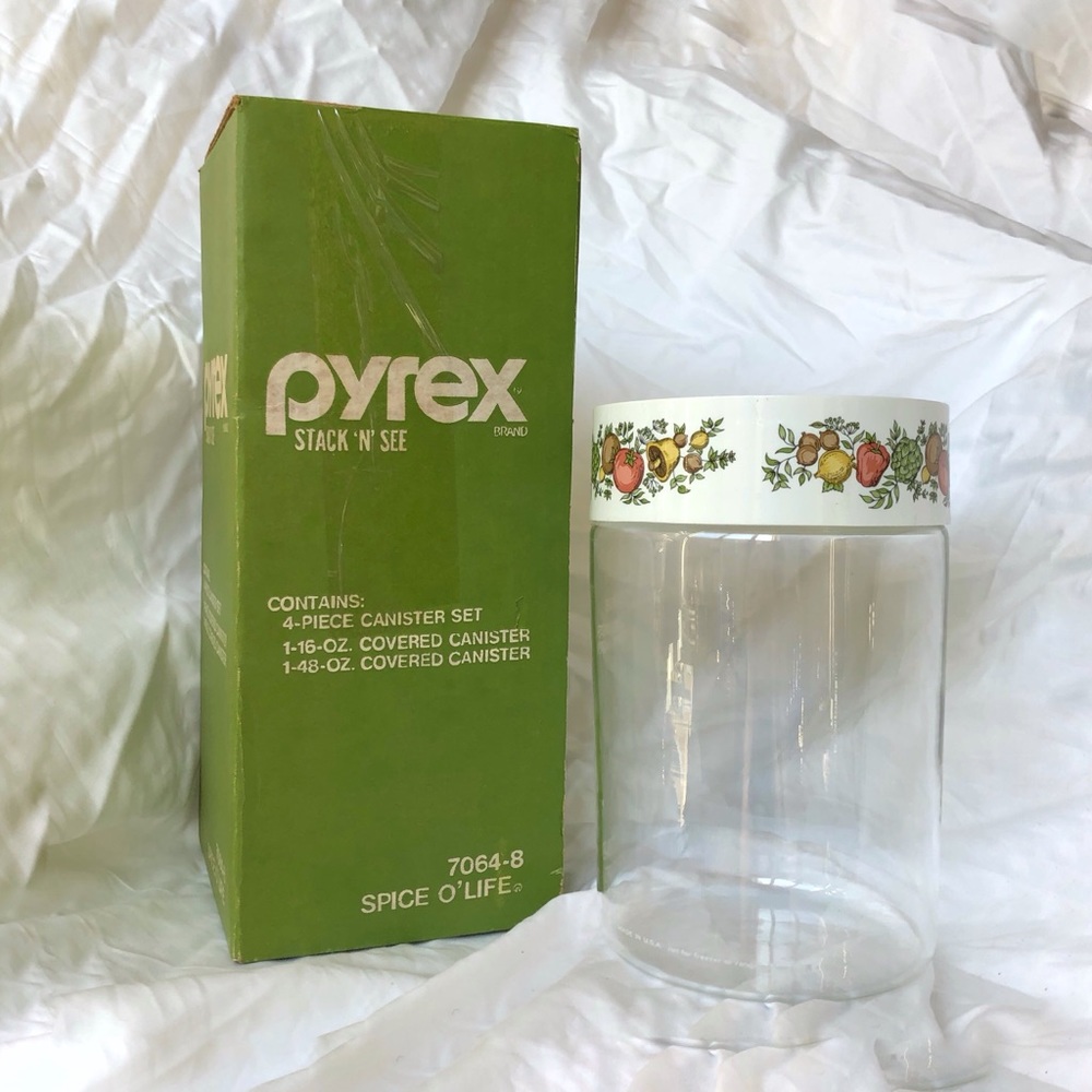 SOLD Vintage Pyrex Spice of Life NEW ORIGINAL BOX